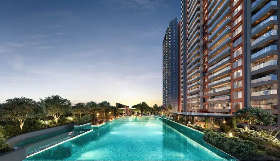 Purva Silver Sky 2 BHK Apartment