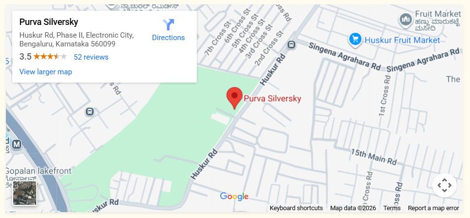 Purva Silver Sky reviews